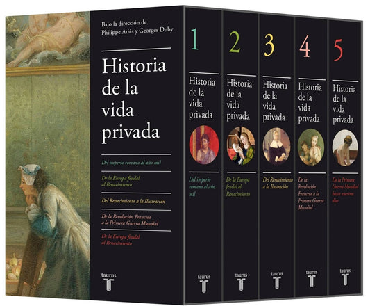 ESTUCHE HISTORIA DE LA VIDA PRIVADA | VARIOS