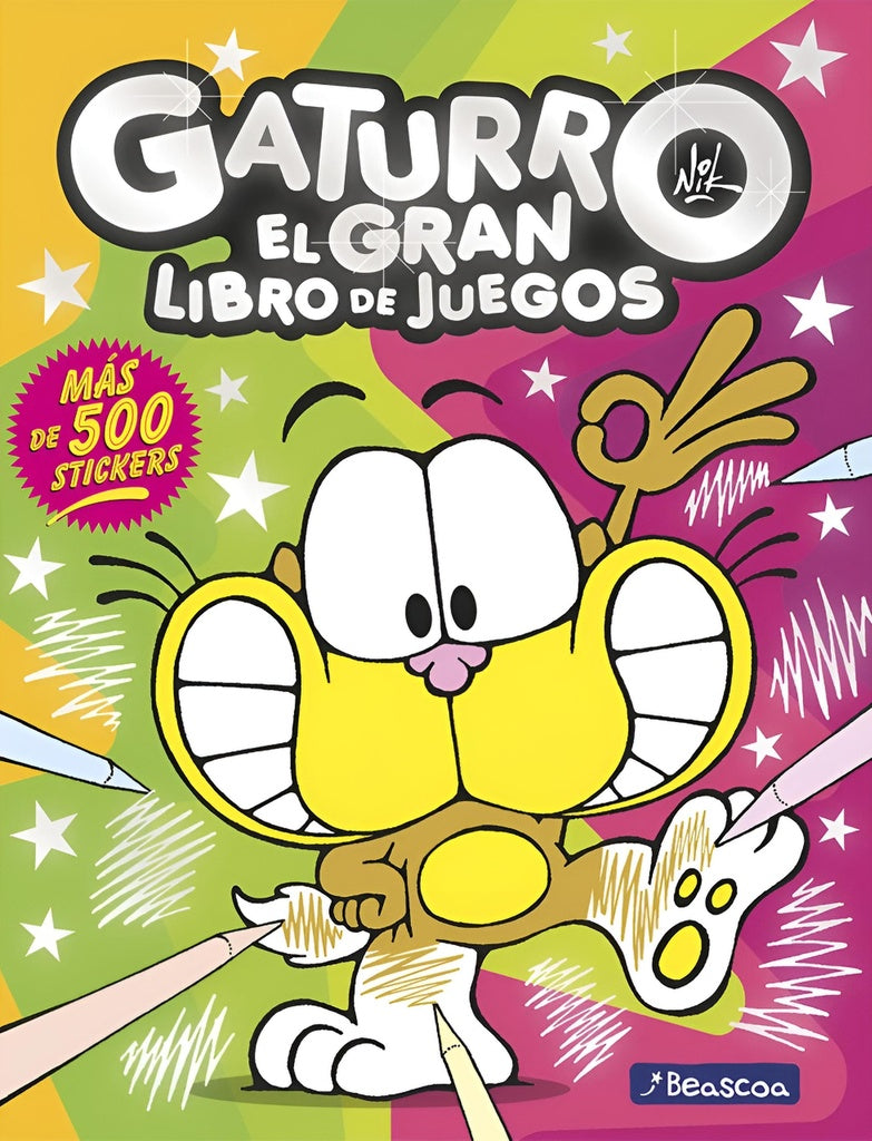 LIBRO DE STICKERS: GATURRO | VARIOS AUTORES