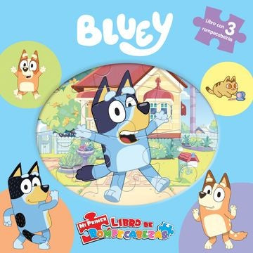 MI PRIMER LIBRO DE ROMPECABEZAS - BLUEY