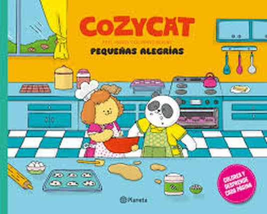 COZY CAT 3 PEQUEÑAS ALEGRIAS | FEEL GOOD COLORING BOOKS