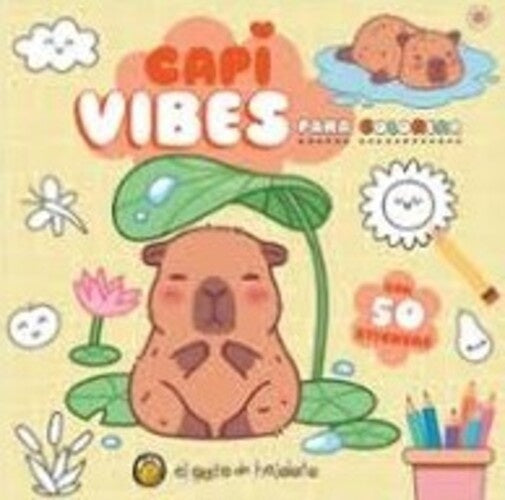 CAPI VIBES PARA COLOREAR | EDITORIAL GAUDAL