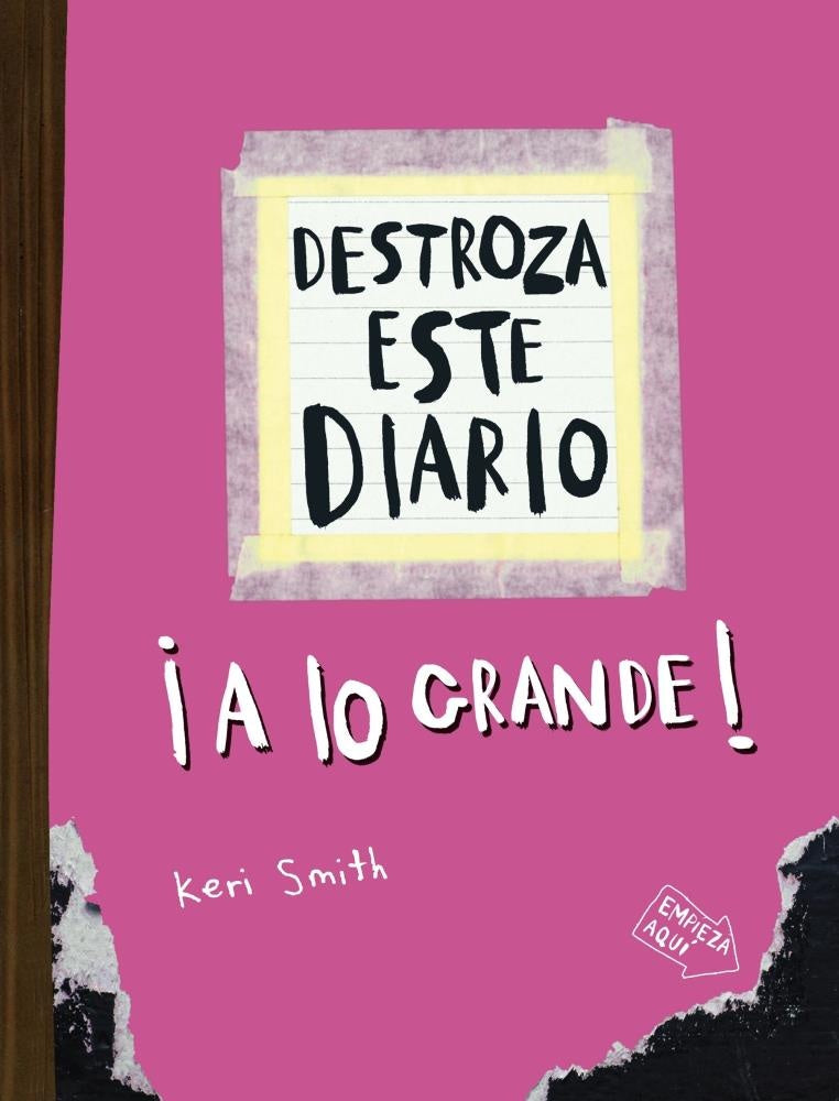 DESTROZA ESTE DIARIO A LO GRANDE ROSA FLUO | Keri Smith