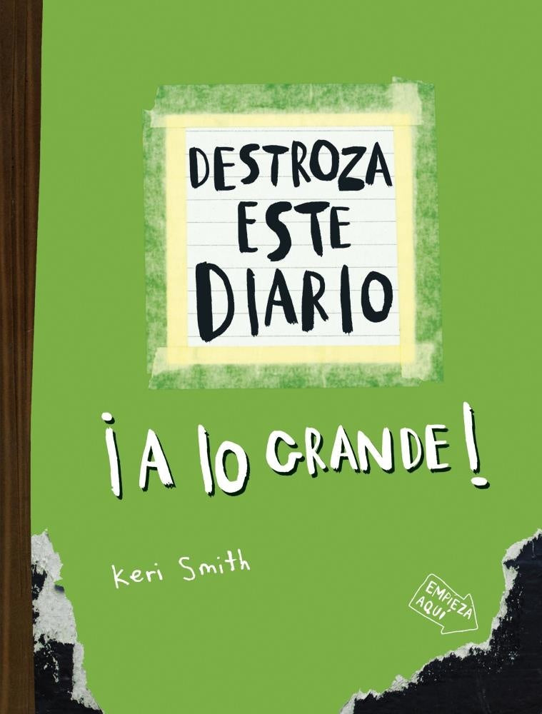 DESTROZA ESTE DIARIO A LO GRANDE VERDE FLUO | Keri Smith