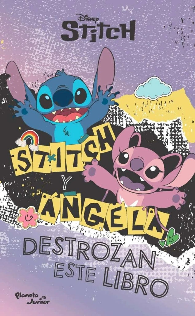 STITCH Y ANGELA DESTROZAN ESTE LIBRO | Disney