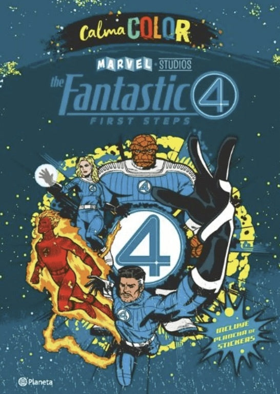 CALMA COLOR. LOS CUATRO FANTASTICOS. PRIMEROS PASOS | VARIOS AUTORES