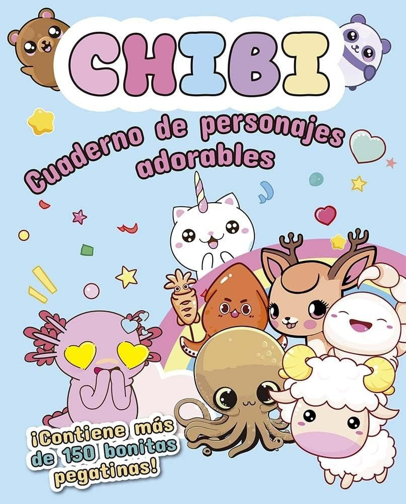 CHIBI CUADERNO DE PERSONAJES ADORABLES | CHIBI