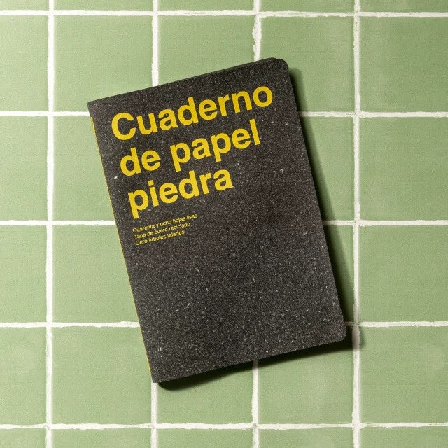 CUADERNO DE PAPEL PIEDRA AMARILLO | FERA