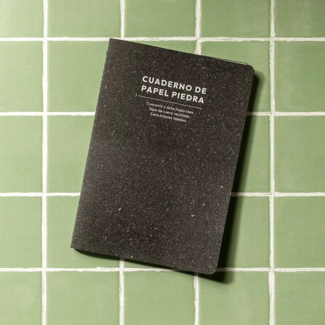 CUADERNO DE PAPEL PIEDRA BLANCO | FERA