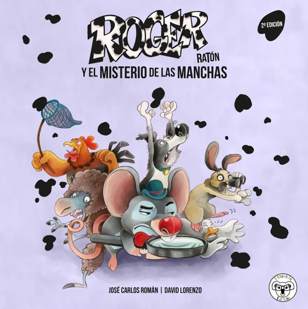 ROGER RATON Y EL MISTERIO DE LAS MANCHAS 2ª EDIC. (Nuevo) | JUANCARLOSROMAN/DAVID LORENZO