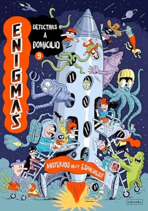 ENIGMAS DETECTIVES A DOMICILIO 9 MISTERIOS MUY ESPACIALES (Nuevo) | PAUL MARTIN