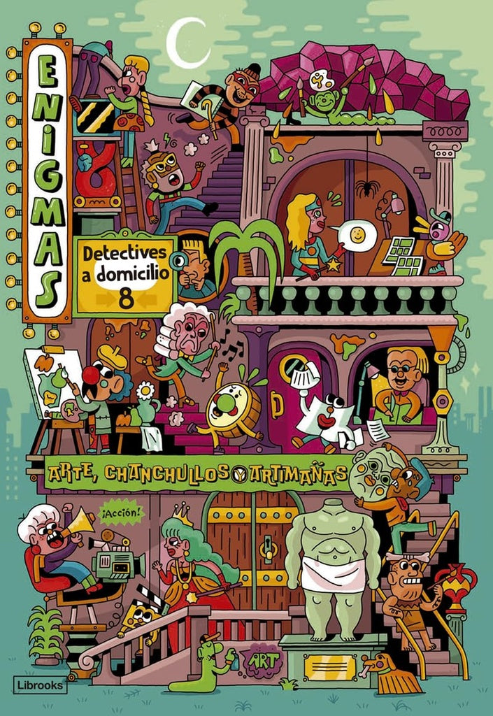 ENIGMAS DETECTIVES A DOMICILIO 8 ARTE, CHANCULLOS Y ARTIMAÑAS (Nuevo) | PAUL MARTIN