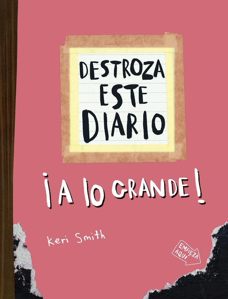 DESTROZA ESTE DIARIO A LO GRANDE NARANJA FLUO | Keri Smith