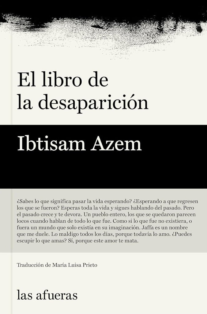EL LIBRO DE LA DESAPARICIÓN | IBTISAM AZEM